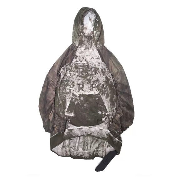 HAMCUS TOASTED MOSSY HOODY SIZE S
